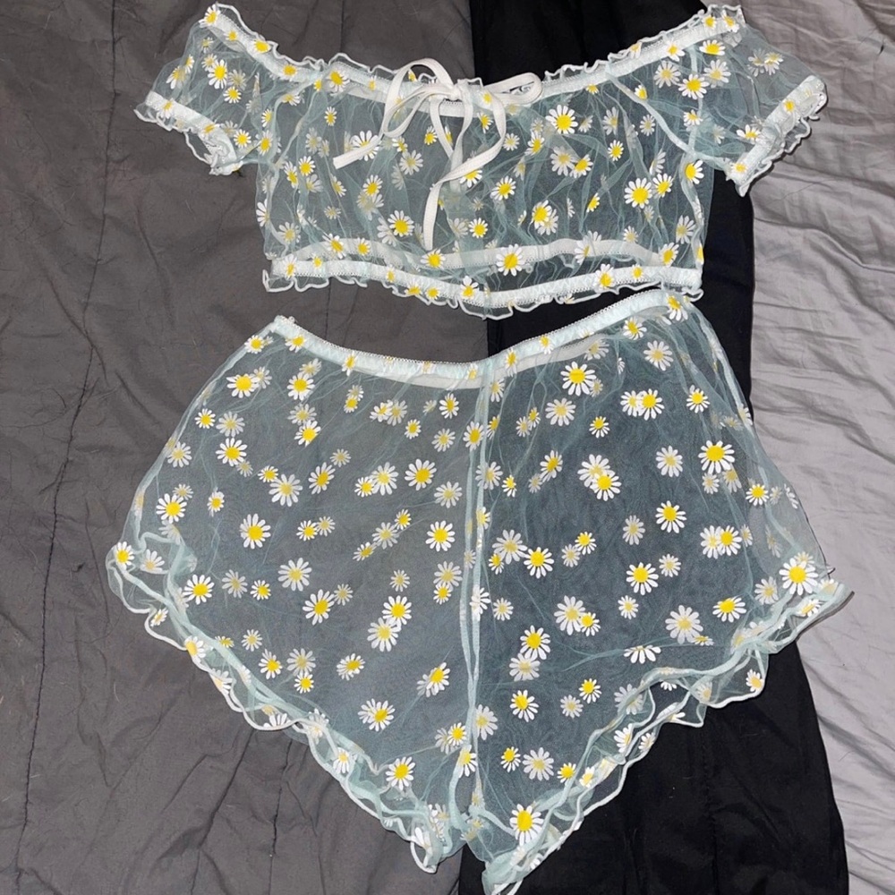 See through sexy lingerie